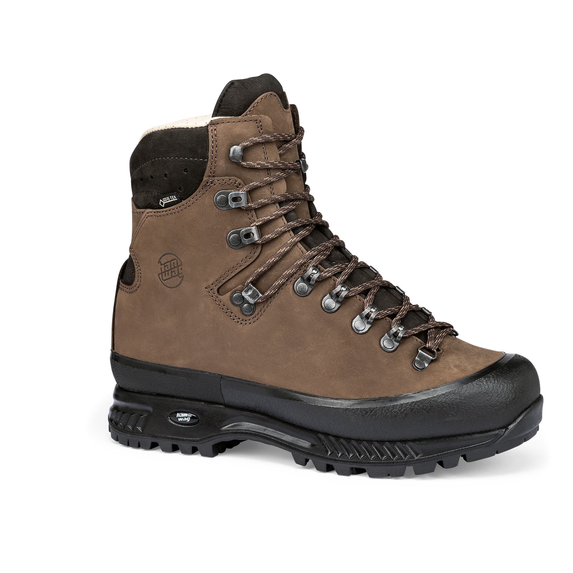 Hanwag Men's Alaska Wide GTX Trekking Boots Brown RBPWY2140